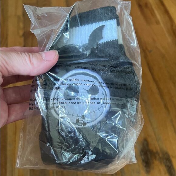 Nightmare Before Christmas Jack & Zero Fingerless Gloves/Mittens Unisex - Picture 3 of 5